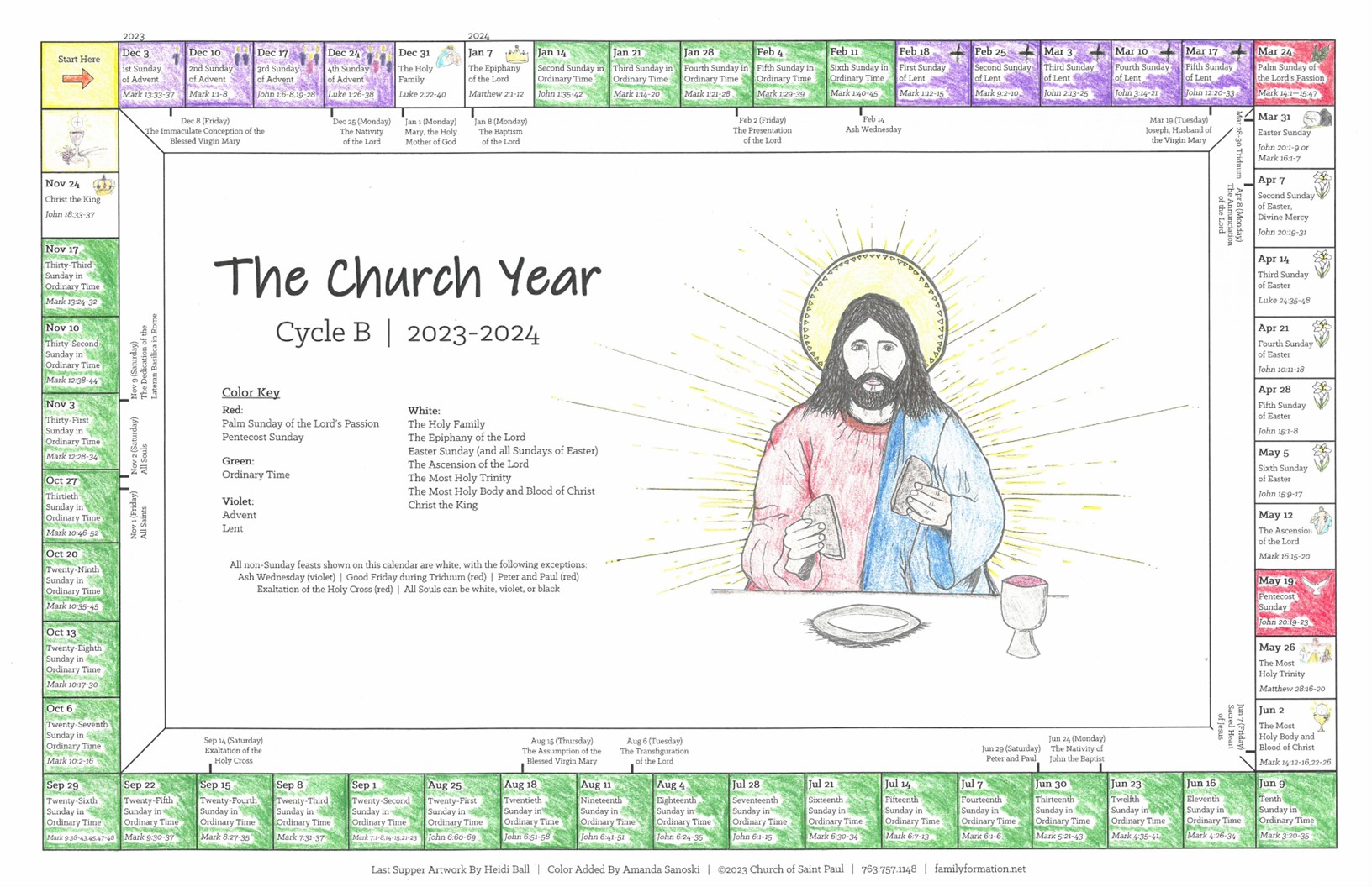 Roman Catholic Liturgical Calendar 2024 Holiday 2024 Calendar